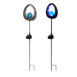 Forever Gifts Flame Solar Stake Lights Set of 2